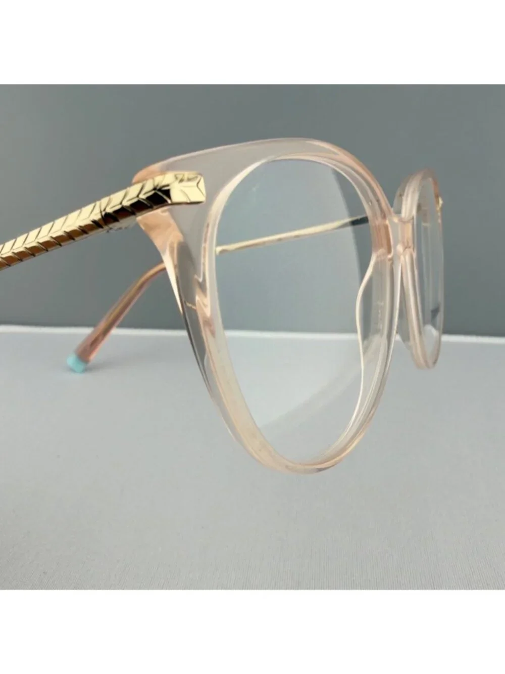 Tiffany & Co. TF 2209 8328 Clear Pink Eyeglasses Frames 52-17-140